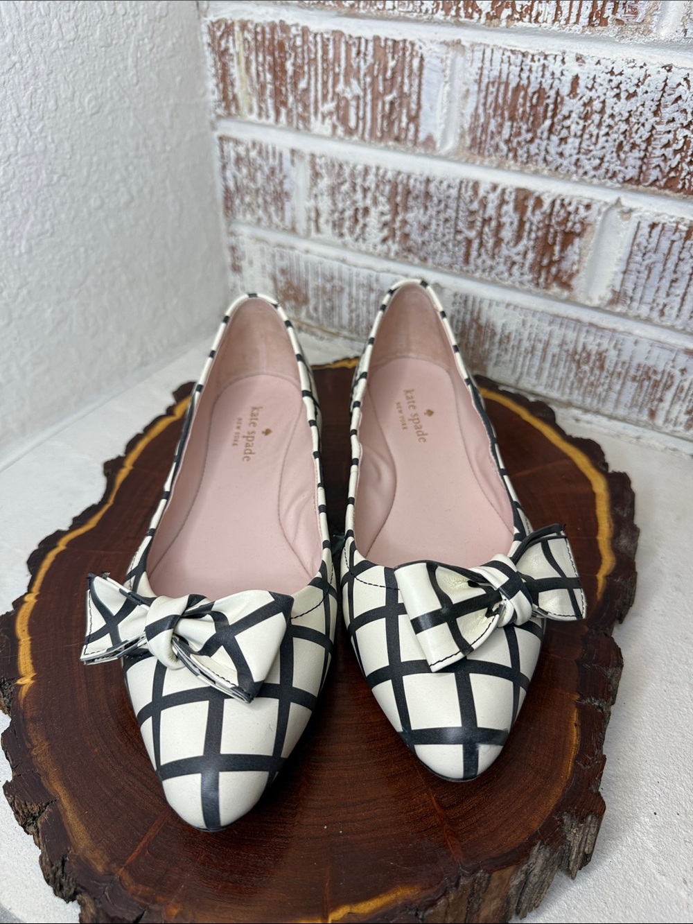 kate spade New York Suki  plaid ballet flats